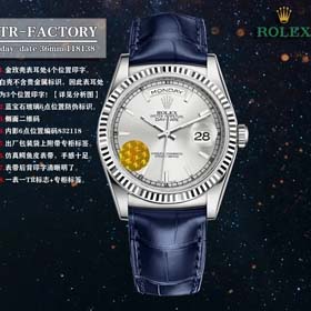 Rolex New leather belt men's watch（38 styles)-2086